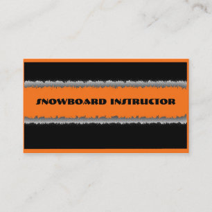 Cartes faites sur commande d'instructeur noir