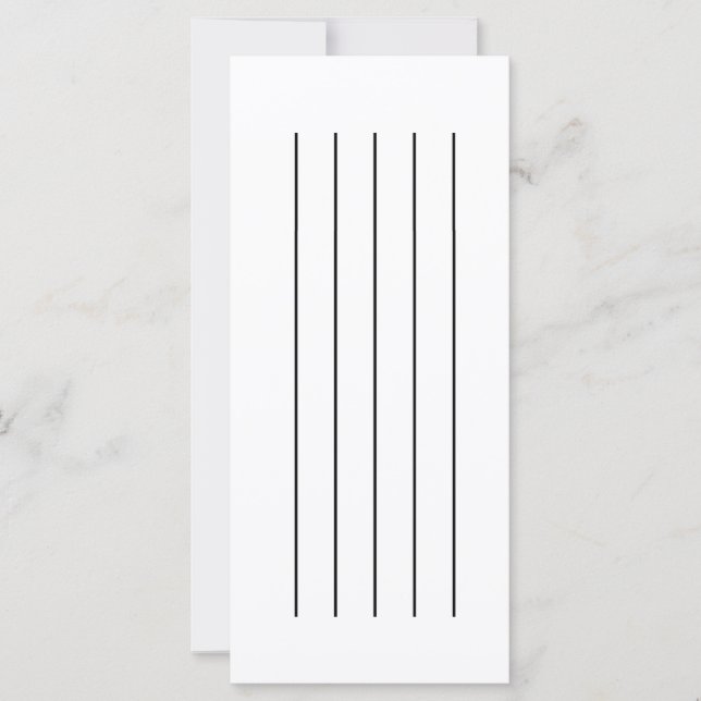 Cartes Flash du personnel de musique (Devant)