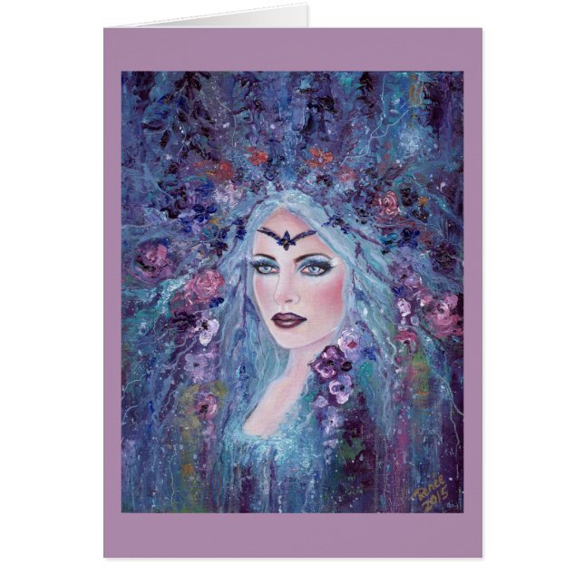 Cartes Fleur Imaginaire par Renee L Lavoie (Devant)