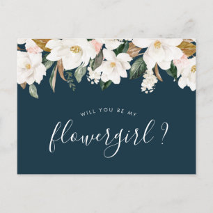 cartes fleurs de magnolia voulez-vous être ma demo