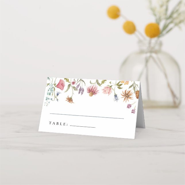 Cartes fleurs sauvages (Devant)