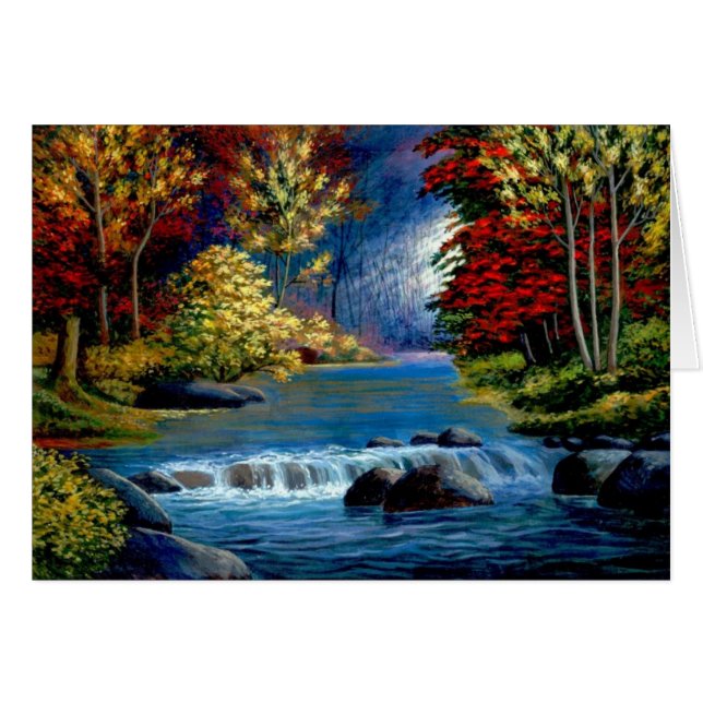 Cartes fluviales douces (Devant horizontal)