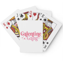 Gang de Galentine jeu de carte