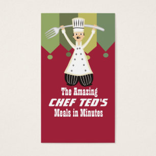 Cartes géantes de cuisine de fourchette de