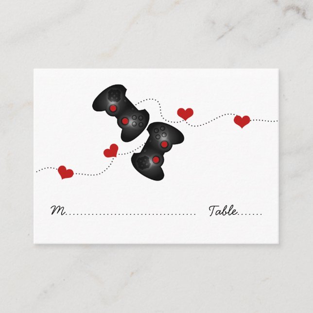 Cartes Geeky Gamer Place (Dark) (Devant)