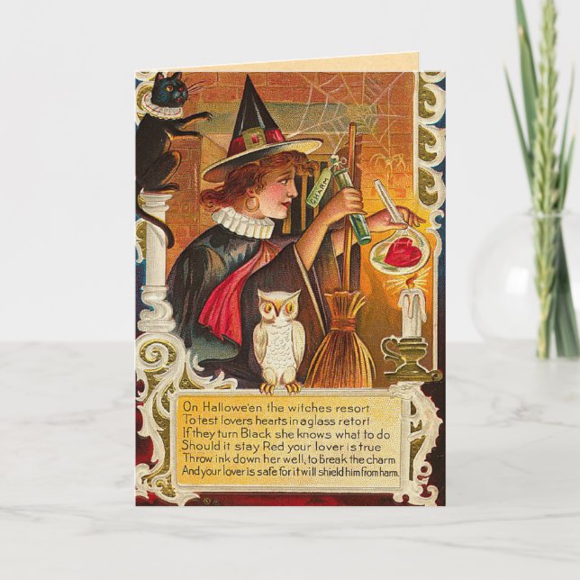 Cartes Halloween vintages (Devant)