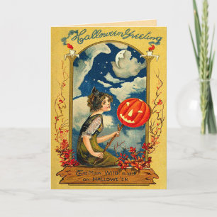 Cartes Halloween vintages