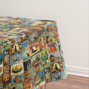 Cartes Halloween vintages Collecte Nappe
