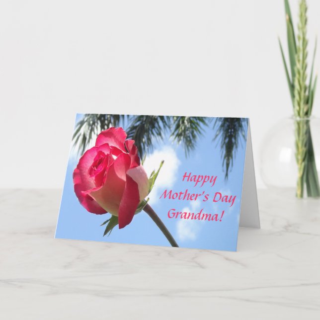 Cartes heureuses assez tropicales de grand-maman (Devant)