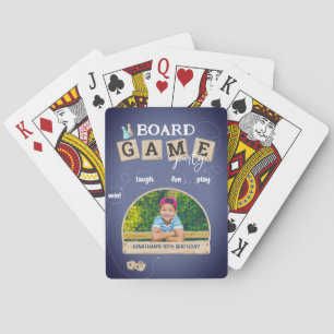 Cartes Invitation d'anniversaire du jeu de société