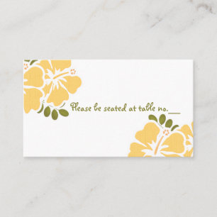 Cartes jaunes d'endroit de Tableau de mariage de