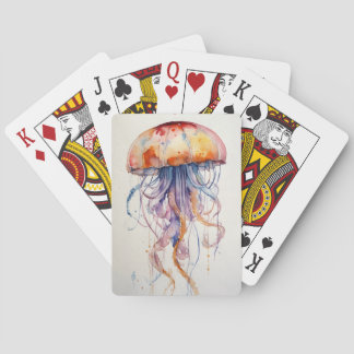 Cartes "Jellies enchantées : carte de jeu de la méduse de