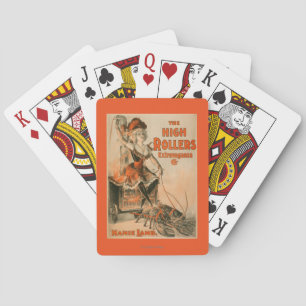 Cartes Jeu de "agneau de Mamie" de fantaisie de flambeurs