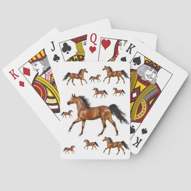 Cartes Jeu de cheval Deck de carte (dos)