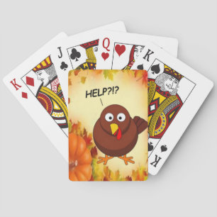 Cartes Jeu de Thanksgiving Card Deck