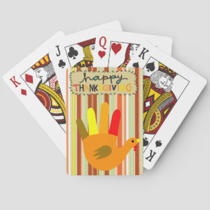 Cartes Jeu de Thanksgiving Card Deck