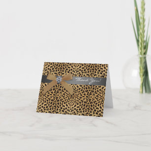 Cartes Leopard Merci