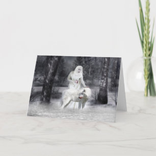 Cartes macabres de salutation gothique pour tous