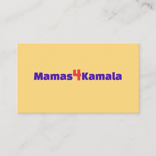 Cartes Mamas4Kamala (Devant)