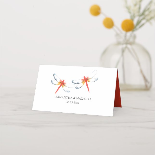 Cartes mariages Cartes rouges (Dos)