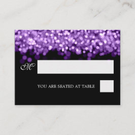 Cartes mariages Lumières violettes