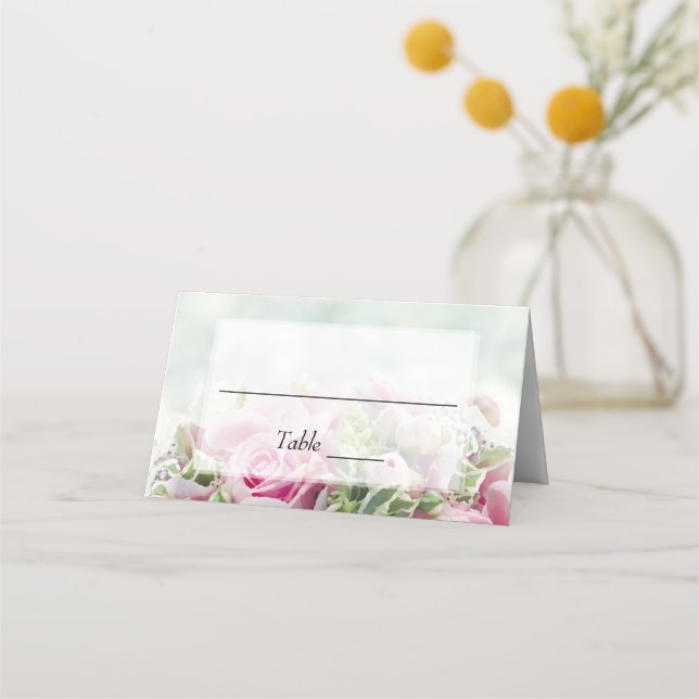 Cartes Mariages Roses Roses Roses Roses (Devant)