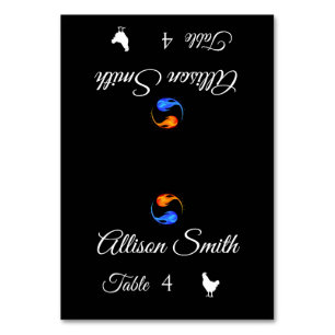 Cartes mariages-Volaille Icône-Twin Flames-