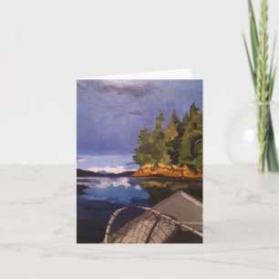 Cartes "mauvaise pêche de bateau de l'Alaska de