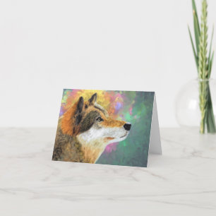 Cartes Merci - Wolf Art
