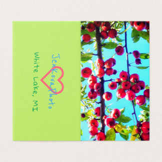 CARTES MINI SKY CRABAPPLE 2x3.5 horizontales