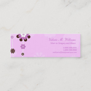 Cartes Mommy Fleurs Roses