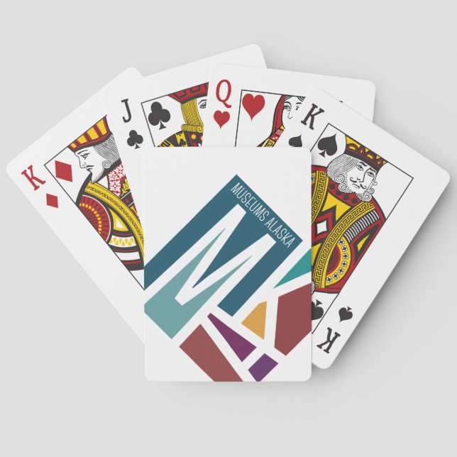 Cartes Musées Alaska Carte de jeu - Poker (dos)
