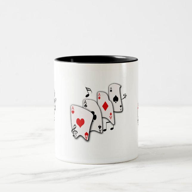 Cartes musicales - tasse (Centre)