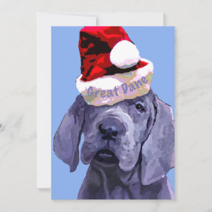 Cartes Noël Great Dane 10pk
