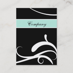 cartes noires et blanches de swirlsbusiness d'aqua