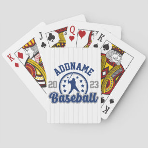 Cartes NOM PERSONNALISÉ Jeu du joueur de l'équipe de base