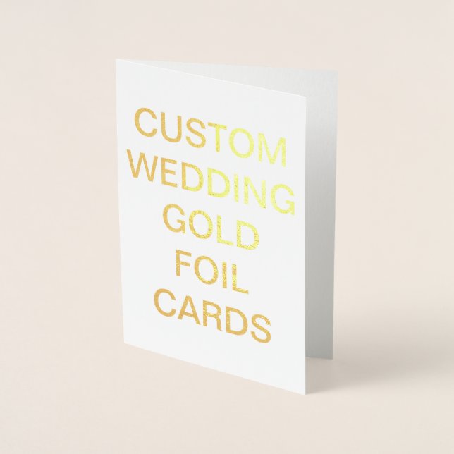 Cartes personnalisées de mariage 7x5 personnalisée (Devant)
