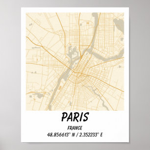 Cartes personnalisées, impressions de plans de vil