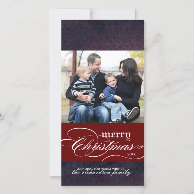 Cartes photos de Noël (4x8) (Devant)