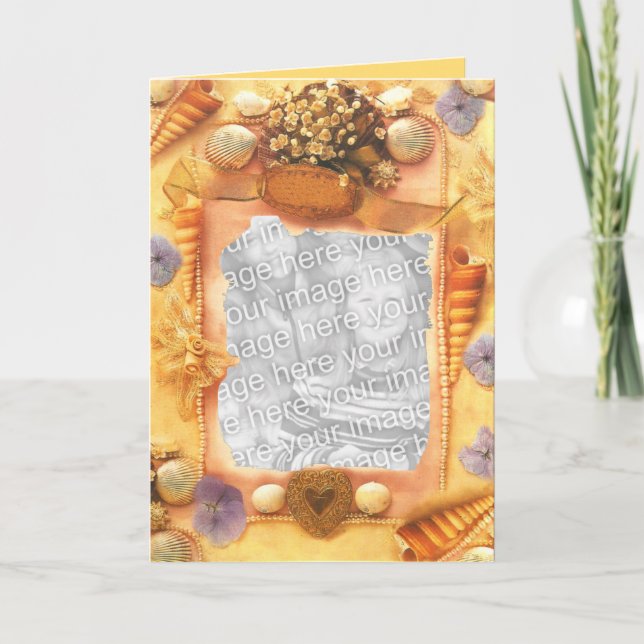 Cartes photos de plage (Devant)