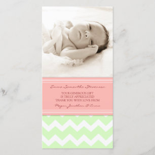 Cartes photos en bon état de baby shower de Merci