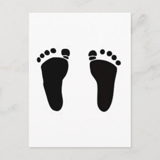 Cartes pieds baie et invitations