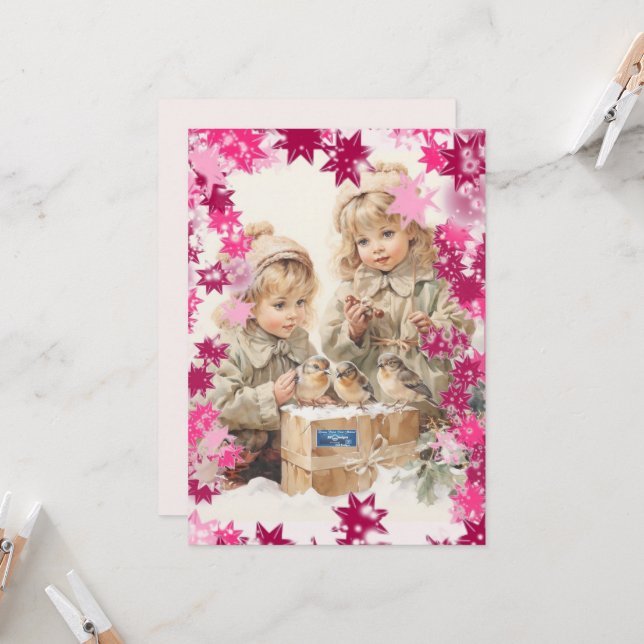 Cartes plates 2 (PinkSnowFlakes) RFPMDesigns ©️ 20 (Devant/Arrière en situation)