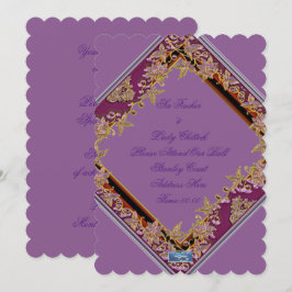 Cartes plates 4 Pur(AmethystWreathe)RFPMDesigns ©️