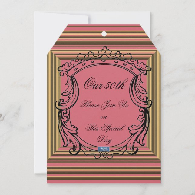 Cartes plates 6 P.Pink(GoldenFrames)RFPMDesigns ©️ (Devant)