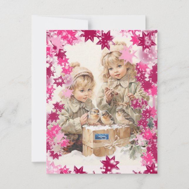 Cartes plates 7 (PinkSnowFlakes) RFPMDesigns ©️ 20 (Devant)