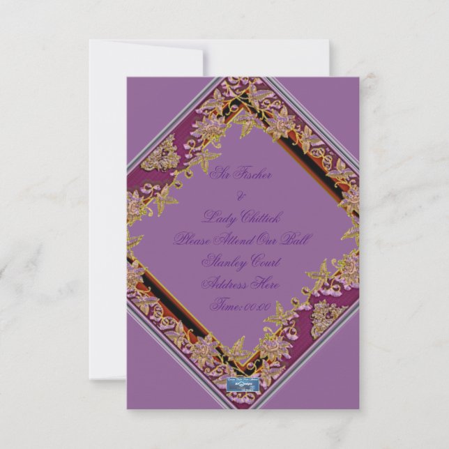 Cartes plates 7 Pur(AmethystWreathe)RFPMDesigns ©️ (Devant)