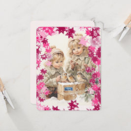 Cartes Plates 8 (FloconsDeNeigeRose) RFPMDesigns  