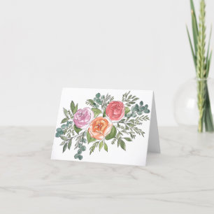 Cartes pliées blanches colorées avec enveloppes
