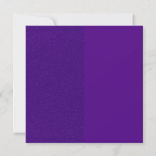 Cartes pliées mates et demi-pailletées violettes (